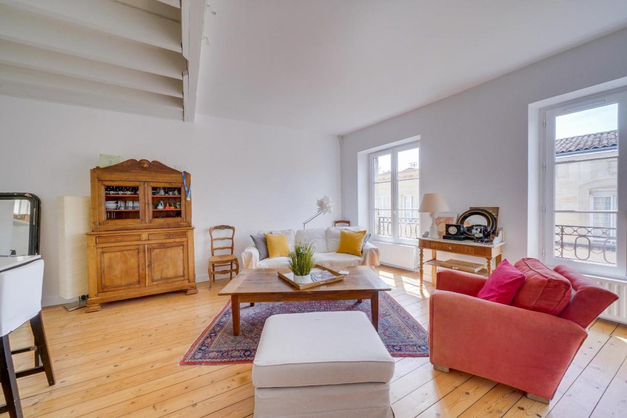 Le Hugue Up - Bel Appartement En Plein Coeur De Burdeos Exterior foto